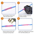 100 Pcs Black Heat Shrink Butt Connectors, 14-12 AWG Marine Grade Heat Shrink Wire Connectors, Tinned Copper, Waterproof Insulated Crimp Butt Spli...