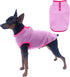 Jecikelon Fleece Dog Jacket Warm Pet Winter Coat Puppy Clothes Vest Soft Doggie Clothing for Small Dogs (Pink1, X-Small)...