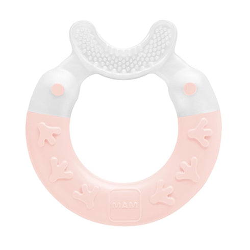 Bite & Brush Teether, Girls 3+ Months, 1-Count, Pink...