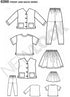 New Look Sewing Pattern Size A (2-3-4-5-6-7)...
