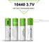 4 Pack Rechargeable 10440 Batteries, Lithium 10440 Batteries?Not AAA Batteries? Rechargeable Lithium Ion 3.7 Volts 10440 Battery with 4 in 1 USB T...