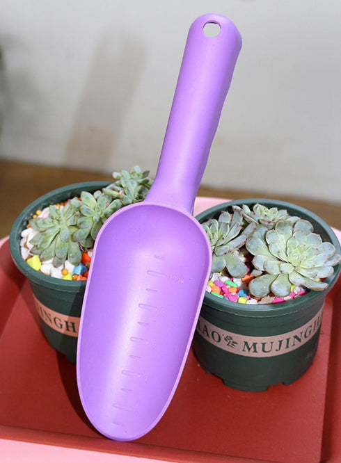 3Pcs Home Garden Shovel Plastic Gardening Shovel Hand Trowel Transplanting Succulent Cultivation Digging Scoops Loosening Soil Planting Shovels wi...
