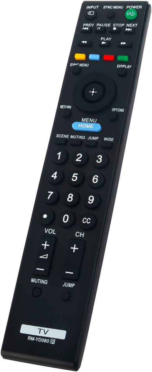 New RM-YD080 RMYD080 Replacement Remote Control fit for Sony Bravia LCD LED TVs KDL-46BX450 KDL-40BX450 KDL-40BX451 KDL-46BX451 KDL-22EX350 KDL-32...