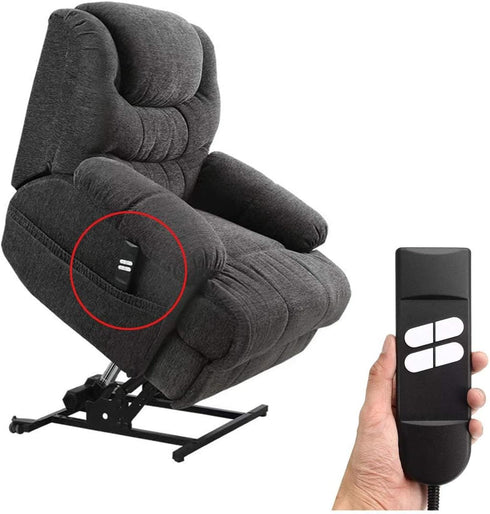Up and Down 4 Button 5pin Roll Line 180° Electric Sofa Remote Hand Control for Lift Chair or Power Recliner...