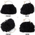 Yokawe Floral Clutch Purses for Women Satin Flower Evening Bag Party Prom Handbags...