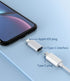 zoyuzan 3Pack USB C Female to Lightning Male Adapter for iPhone 12/11/8 X XR/XS/SE/7Plus/Pro Max Ipad Air Mini Type Compatible with Charging Suppo...