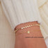 Gold Bracelets for Women, 14K Gold Plated Dainty Bracelet Set Stackable Paperclip Box Bead Chain Bracelet Adjustable Simple Gold Bracelet Trendy G...