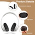 100 pcs Headphone Ear Covers Disposable Earphone Overs Sanitary Non-Woven Stretch Earpad Covers Earcup Covers Fit for Most on Ear Headphones...