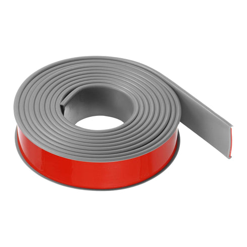 U-Shape Edge Banding 1-1/4" x 9.8ft (32mm x 3000mm) Self Adhesive TPE Flexible Veneer Edging Edge Protector for Furniture Cabinet Table Repair, Gr...