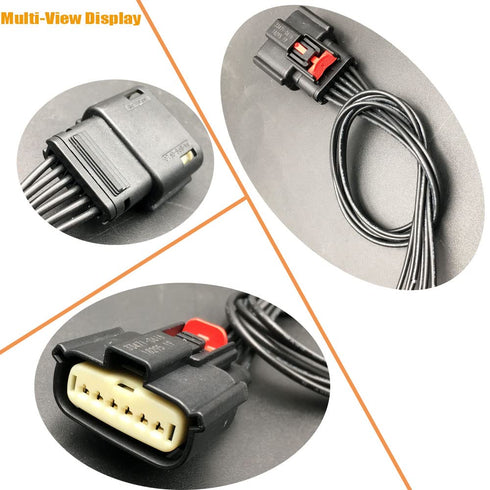 Allmost LED Foglight Connector Pigtail Harness Compatible with Ford 2018-2019 Mustang DRL...