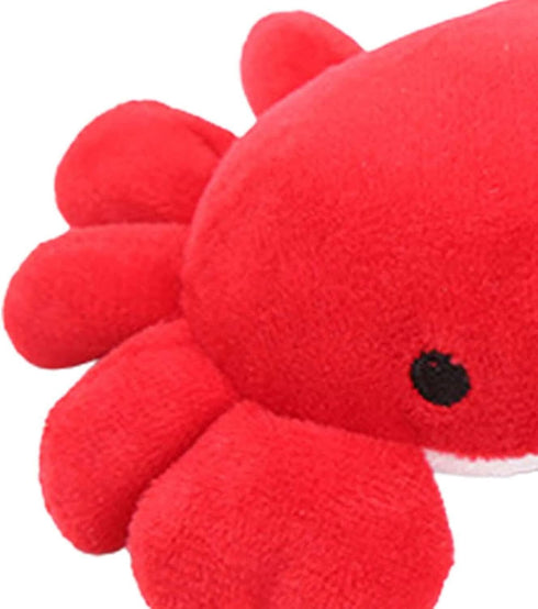 Red Crab Pet Toy, Dog Toys/Puppy Toys/Dog Toys for Large Dogs/Dog Chew Toys/Squeaky Dog Toys/Durable Dog Toys/Stuffed Dog Toys for Small, Medium, ...