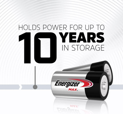 Energizer MAX C Batteries, Premium Alkaline C Cell Batteries (8 Battery Count)...