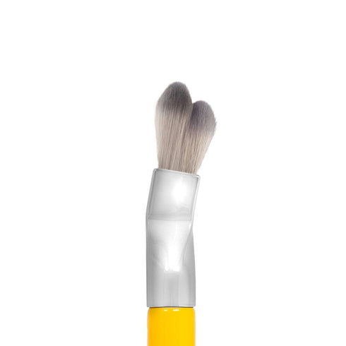 Bdellium Tools Professional Makeup Brush - Studio Series 971 Large Slanted Double Dome Blender - With Soft Synthetic Fibers, For Quick & Easy Appl...