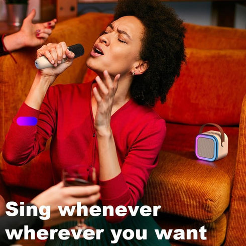 Bluetooth Speaker Speaker Wireless Outdoor Waterproof Portable Speaker Bluetooth TF Card AUX KTV MIC Loud Stereo Booming Bass Energy for Home&Part...
