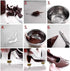 HiParty Mini & Small 3D High Heel Shoe Chocolate Mold, Polycarbonate Stiletto Heels Candy Mold Wedding Bridal Shower Favors Birthday Party Cake De...