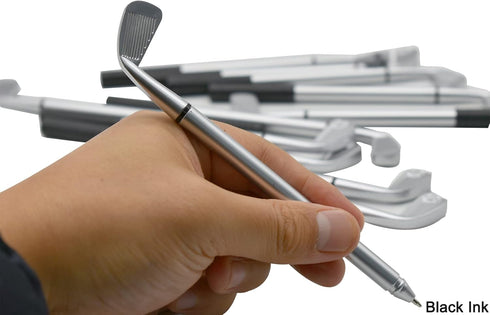 Maydahui 45PCS Golf Ballpoint Pen Mini Golf Clubs Pens Black Gel Ink for Golfers Boys Boss Office Desk Accessories...