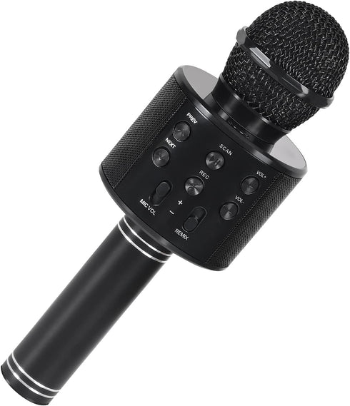 Toys for Kids Age 3 4 5 6 7 8 9 10, Karaoke Microphone with Bluetooth Singing Toys for Girls Birthday Gifts for 9 10 11 12 Year Old Kids Stocking ...
