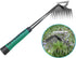 Gardening Hand Weeder Tools, 11-Tooth Manual Weeder, Uprooting Tool with Rubber Handle, Manual Multifunctional Weeders Gardening Tools for Gardens...