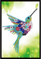 5D Notebook with Diamond Art Painting Art DIY Hummingbird Cover Crystal Cross Stitch Special Shaped Diamond Kits Writing Sketchbook Journal Dairy ...