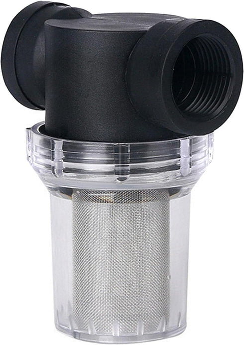 EKDJKK 1 inch Inline Mesh Strainer, Water Pump Strainer, Garden Hose Sediment Filter, Water Pump Filter, Pipeline Sprayer, Fits for RV Water Tank ...