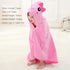MICHLEY Unisex Baby Animal Hooded Bath Towel Soft Cotton Beach Swimming Washcloth for 0-6T, Pink...