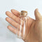 10pcs 30ml Cork Stopper Glass Bottle Vials Jars with Cork Wishing Bottle Wedding Favor 30x70mm...