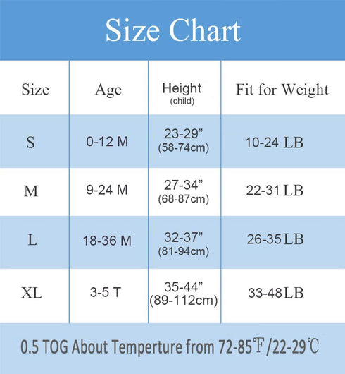 Baby Sleeping Sack, Lightweight Muslin Cotton Soft Wearable Blanket, 12-24 Months Toddler, Summer Sleep Bag, Sleeveless, 0.5 Tog, Breathable, soft...