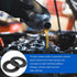 25PCS M14 Car Oil Drain Plug Gasket, Rubber Crush Washer Sealing Gasket, Automotive Engine Oil Crush Washers Replacement Accessories, Universal fo...