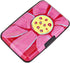 ELFISH RFID Blocking Credit Cards Holder Aluminum Wallet Metal ID Case for Men Women (Big pink flower)...
