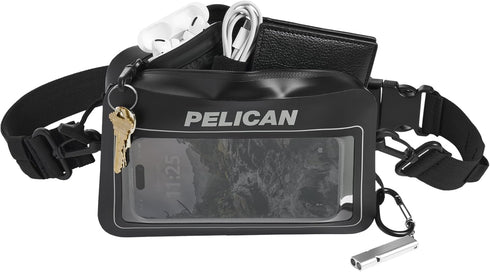 Pelican Marine Waterproof Sling Bag 2L - Crossbody Bag for Women/Men w/Detachable Adjustable Strap and Touchscreen Compatible Phone Compartment - ...