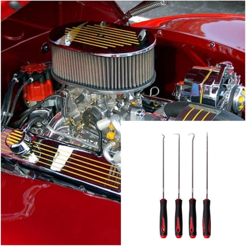 Long Hook Set,Oil Seal Hook, Pull Out The Hook, Oil Seal Screwdriver Pull Out The Hook and Remove. Assembly and Removal of Small Parts,Automobile,...