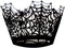 50 Pcs Spiderweb Cupcake Wrappers - Black Laser Cut Liners for Halloween Theme Party Decorations...
