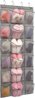 Over The Door Hanging Shoe Rack Organizer 18 Pockets Organizer with 6 Extra Large Mesh Pockets for Shoe Holder Storage (18 Pockets)...