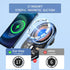 Magnetic Wireless Car Charger Fast Charging Compatible with-IPhone14/13/12/Pro/Pro Max/Mini/Plus 360°Adjustable Magnetic Phone Car Mount Holder Ch...