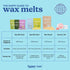 Happy Wax Fall Mix Premium Scented Natural, Non Toxic Soy Wax Melts – 6 Total Oz. of Scented Wax Melts. Includes: Fall Woods, Autumn Breeze, and P...