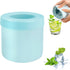 Cylinder Silicone Ice Cube Mold, New 3D Ice Cubes Maker, Decompress Ice Lattice, Press-Type Easy-Release Ice Cup...