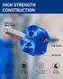 1-1/2'' PVC Pipe Reamer, Plastic Pipe Fitting Reamer, Clean Leftover Pipe & Solvent Cement Residue, Fits into Standard 1/2" Drill, for Use with Sc...