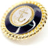 20 pcs Vintage Enamel Anchor Metal Sewing Coat Buttons -25mm -1"...
