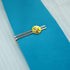 Looney Tunes Wile E Coyote Round Tie Bar Clip Clasp Tack Silver Color Plated...