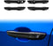 Thenice for 10th Gen Civic Carbon Fiber Grain Door Handle Cover Exterior Decoration Compatible with Honda Civic 2017 2018 2019 2020 2021 with Smar...