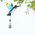 Hummingbird Decor with Bell, Hummingbird Wind Chimes, Hanging Bell Decorations for Yard, Garden, Home and Outdoor, Gift for Mom...