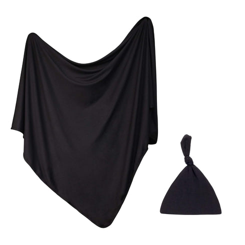 ELIVIA & CO. Swaddle Blanket & Hat Set 47" x 47" for Newborn, Infant, and Toddler - Baby Swaddle Wrap and Hat Receiving Baby Blanket Sleep Sack Sw...