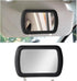 Car Sun Visor Vanity Mirror, Clip-on Rear View Sun-Shading Cosmetic Mirror with HD Glass, Auto Sun Visor Makeup Mirror, Universal Interior Car Acc...