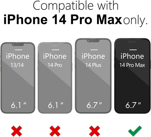 for iPhone 14 Pro Max Case Clear, Transparent Jelly Protective Silicone Phone Case with Design for Women Girly Cute Simple, Thin Slim Fit Soft Fle...