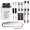 Home Microwave Oven Repair Replacement Parts Kits, HV Capacitor 2100V 1.0uF, Diode CL01-12, 5x20mm Slow Blow Fuse, 6x30mm Slow Blow Fuse 20A, 6X40...