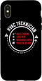 iPhone X/XS HVAC Technician | Funny Tech Maintenance Gifts Tee Case...