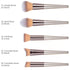 14-Piece Premium Synthetic Makeup Brush Set for Foundation, Powder, Concealers, Eye Shadows, and Blush...