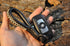 Luxury Ostrich Grain Leather Valet Keychain, Elegant Designer Key Chain with 3 Detachable Key Rings...