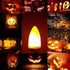 LED Flame Effect Light Bulb E26 Flickering Candle Light Bulbs Atmosphere Lamp for Home Gardens Wedding Party Halloween Christmas 2pcs...