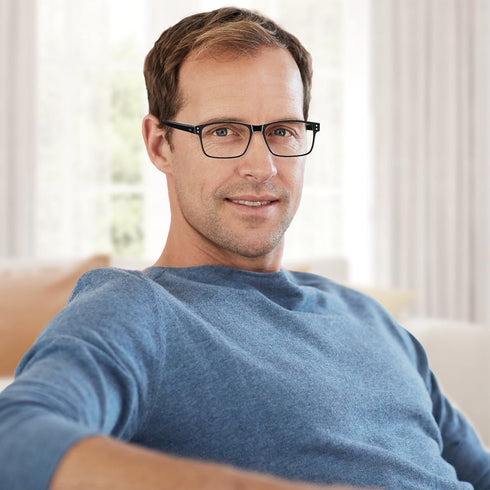 EYECEDAR 4-Pack Blue Light Blocking Reading Glasses for Men Readers for Men Women Adjustable Metal Spring Hinges Eyeglasses 2.00...